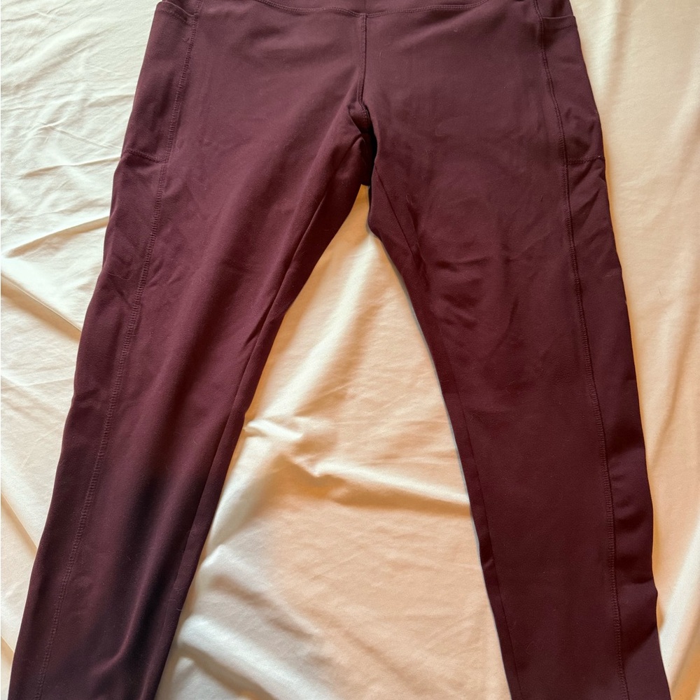 Danskin Maroon Active Leggings